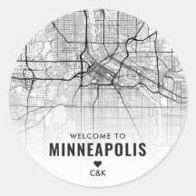 Minneapolis, Mapa da Cidade de Minnesota | Boas-vi