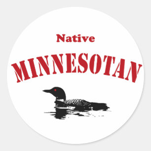 Adesivo Redondo Minnesotano nativo