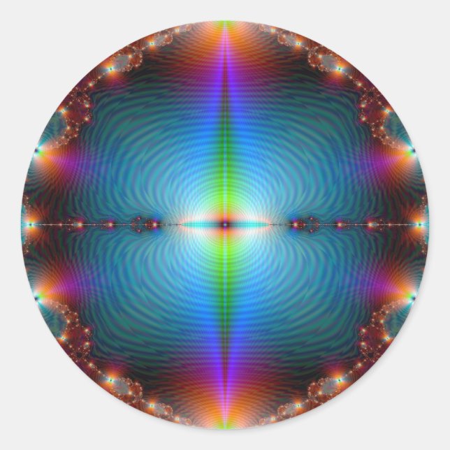 Adesivo Redondo Mistério (Frente)