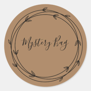 Adesivo Redondo Mistério Bag