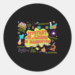 Adesivo Redondo Mistério De Diagnóstico Semana 2025 Med L