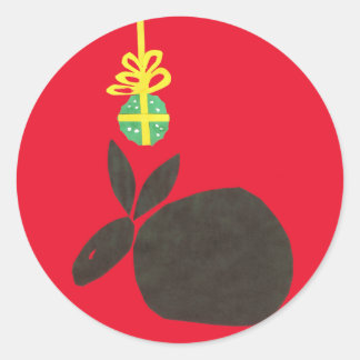 Adesivo Redondo Mistletoe