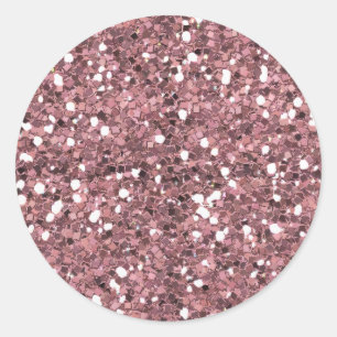 ADESIVO REDONDO MISTURA BONITO EM PINK BRANCO GLITTER ANTECEDENTES