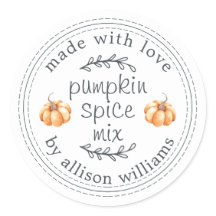 Mistura Caseira de Tempero de Abóbora Rústica Simp