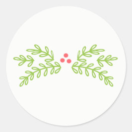 Adesivo Redondo Mistura de Natal Mágica ID441