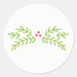 Adesivo Redondo Mistura de Natal Mágica ID441