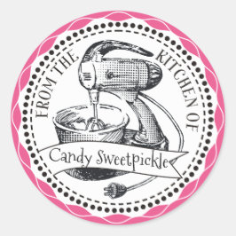 Adesivo Redondo Misturador de retrorreflectores personalizado da c