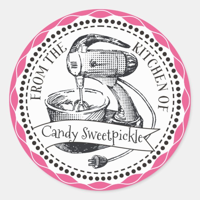 Adesivo Redondo Misturador de retrorreflectores personalizado da c (Frente)