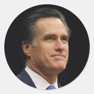 Adesivo Redondo Mitt Romney