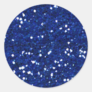 ADESIVO REDONDO MIXMATCH ROYAL BLUE WHITE GLITTER BACKGROUP TEMPL