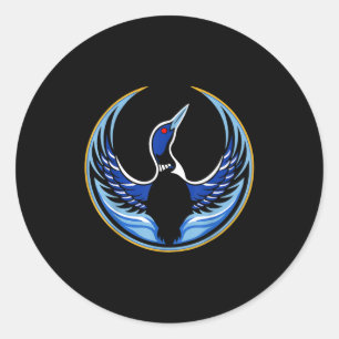 Adesivo Redondo Mn rebel loon aliança Mn rebel loon aliança
