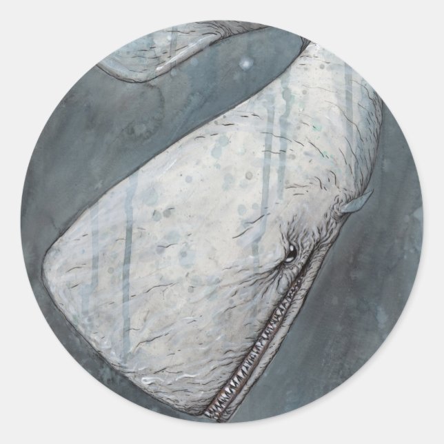 Adesivo Redondo Moby Dick (Frente)