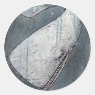 Adesivo Redondo Moby Dick