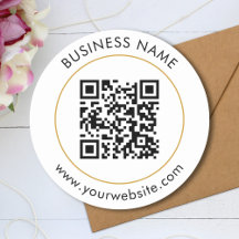 Modelo de Texto de Código QR Personalizado