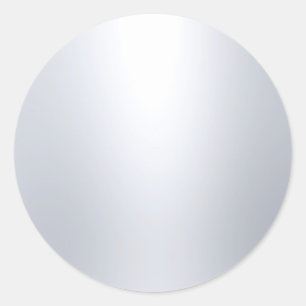 Adesivo Redondo Modelo elegante de Vazio de prata falsa, Legal