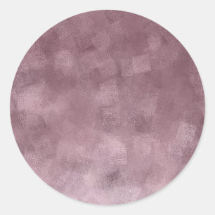 Adesivo Redondo Modelo Elegante em Dourado Rosa em Branco Adicione