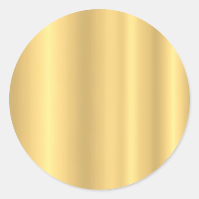 Adesivo Redondo Modelo em Branco Moderno Elegante com Visualização (Frente)