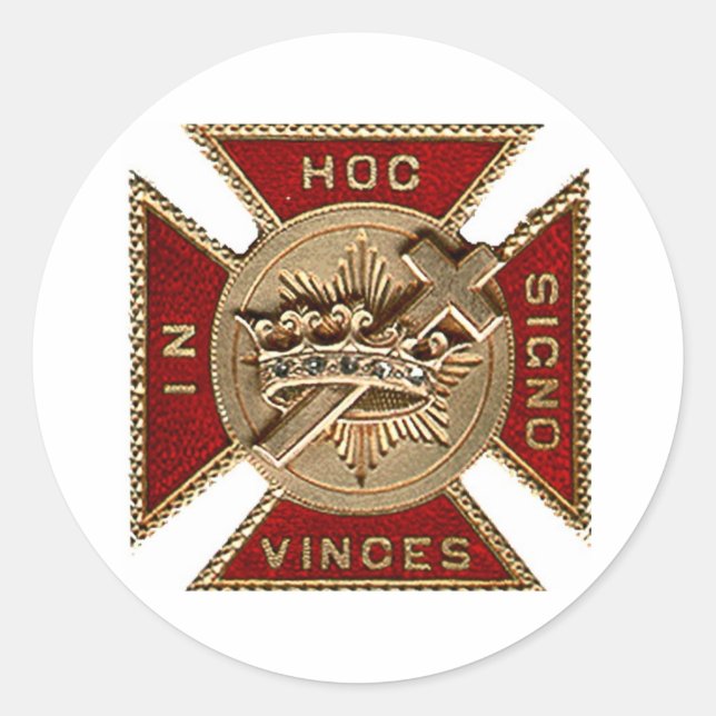 ADESIVO REDONDO MODELO KNIGHTS (Frente)