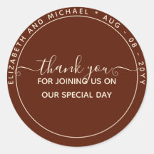 Modern Burgundy - Obrigado