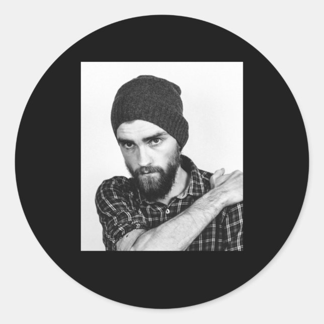 Adesivo Redondo Modern Photo  (Frente)