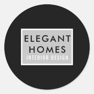 Adesivo Redondo Moderno Minimalista