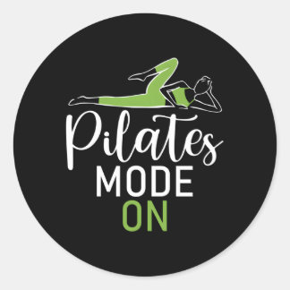 Adesivo Redondo Modo Pilates Em Pilatos