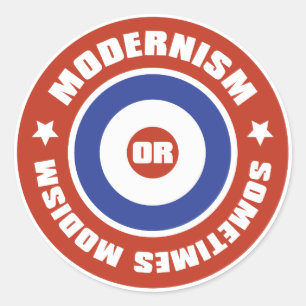 Adesivo Redondo Mods