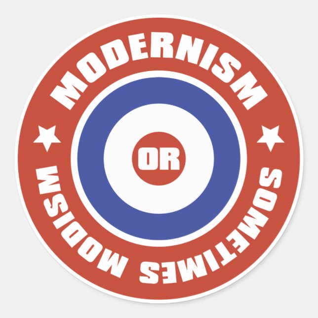 Adesivo Redondo Mods (Frente)