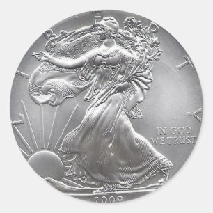 Adesivo Redondo Moeda