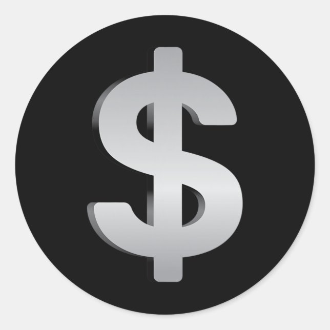 Adesivo Redondo Moeda E Moeda (Frente)