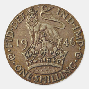 Adesivo Redondo Moedas 1