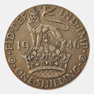 Adesivo Redondo Moedas 1