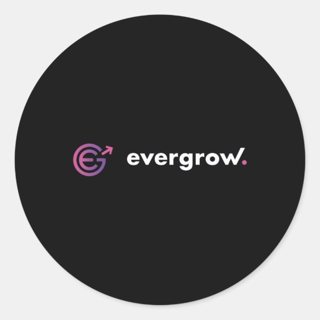 Adesivo Redondo Moedas de Evergrowth (Frente)