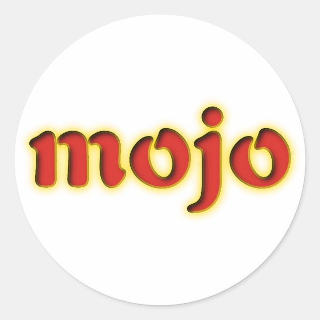 Adesivo Redondo mojo (Frente)
