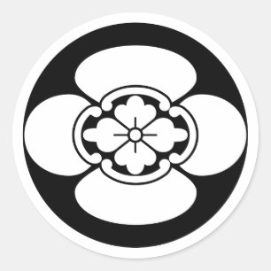 Adesivo Redondo Mokko no bolo de arroz