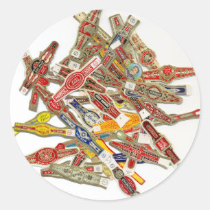 Adesivo Redondo Molas para Anel de Cigarros