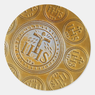 Adesivo Redondo Molde de wafer da comunidade