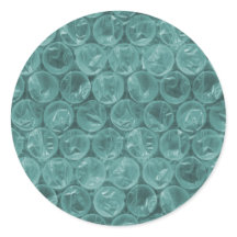 Moldura de bolhas de turquesa