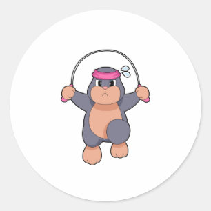 Adesivo Redondo Mole Malhação Rope