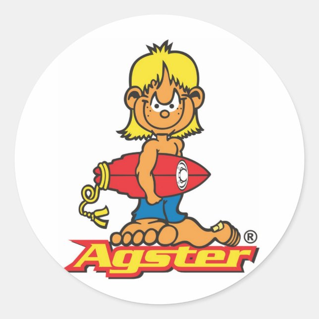 Adesivo Redondo moleque (Frente)