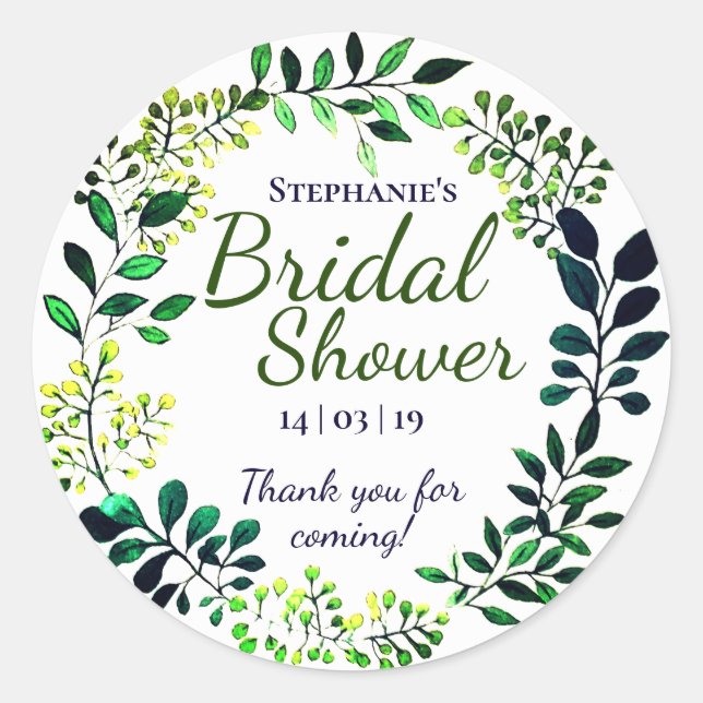 Adesivo Redondo Molereca | Chá de panela Obrigado (Frente)