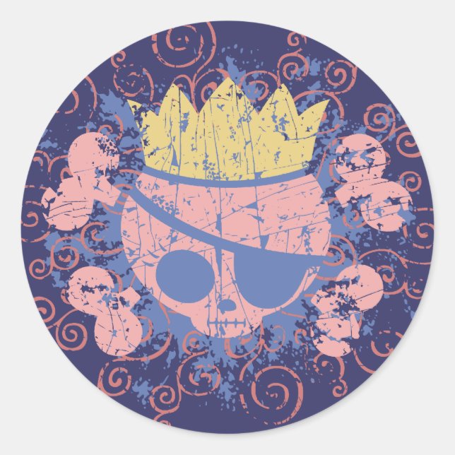 Adesivo Redondo Molly Queen (Frente)