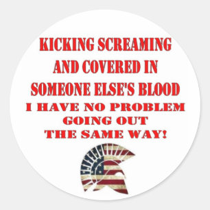 ADESIVO REDONDO MOLON LABE