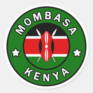 Adesivo Redondo Mombasa Kenya