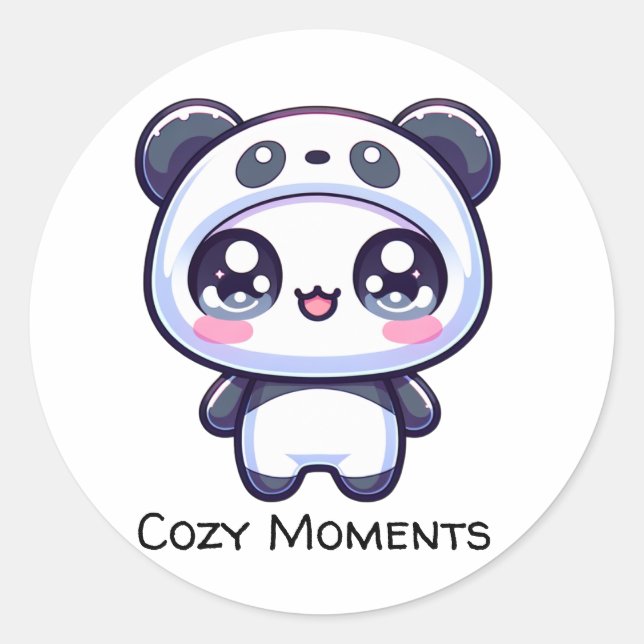 Adesivo Redondo Momentos Cozy (Frente)
