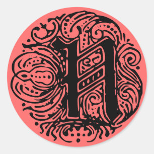 Adesivo Redondo Monarquia "N"