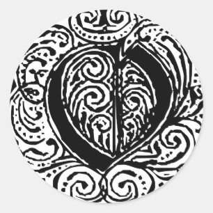 Adesivo Redondo Monarquia "O"