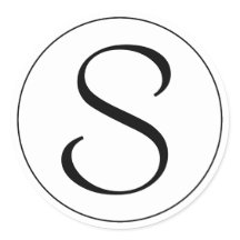 Monograma do anel preto Bernhard Tango