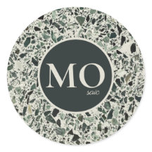 Monograma Modern Green Terrazzo
