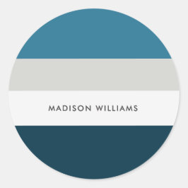 Adesivo Redondo monograma,nome,